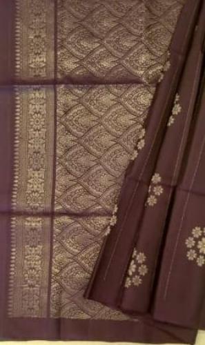 SOFT SILK SAREE WITH BLOUSE